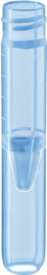 Tubo de rosca, 2,5 ml, (CxØ): 75 x 13 mm, fundo falso cônico, fundo do tubo arredondado, PP, sem tampa, 1.000 unid./pacote