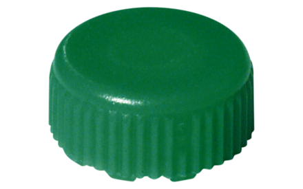 Screw cap, green, suitable for screw cap micro tubes