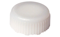 Bouchon à vis, blanc, compatible avec microtube avec bouchon à vis
