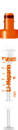 S-Monovette® Heparina de lítio LH, 2,7 ml, tampa laranja, (CxØ): 75 x 13 mm, com etiqueta de plástico