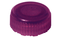 Bouchon à vis, violet, compatible avec microtube avec bouchon à vis
