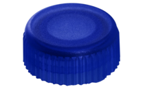 Tapón de rosca, azul, adecuada para microtubo roscado