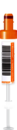 S-Monovette® Lithium heparin LH, 2.7 ml, cap orange, (LxØ): 75 x 13 mm, with plastic label pre-barcoded, Pre-barcode with 8-digit unique number range and 3-digit prefix