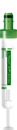 S-Monovette® Héparine de lithium gel+ LH, 4 ml, bouchon vert, (L x Ø) : 75 x 13 mm, avec étiquette papier