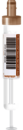 S-Monovette® Serum Gel CAT, 7.5 ml, cap brown, (LxØ): 92 x 15 mm, with plastic label pre-barcoded, Pre-barcode with 8-digit unique number range and 3-digit prefix