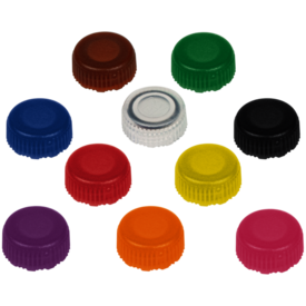 Schraubverschluss, Farbmix, passend für Mikro-Schraubröhren