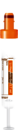 S-Monovette® Héparine de lithium gel LH, 2,7 ml, bouchon orange, (L x Ø) : 75 x 13 mm, avec étiquette papier