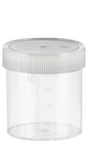 Multi-purpose container, 250 ml, (LxØ): 78 x 70 mm, graduated, PP, translucent