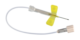 Agulha de Safety-Multifly®, 20G x 3/4'', amarela, comprimento do tubo flexível: 240 mm, 1 unid./blister