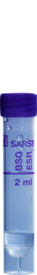 Probenröhre, Citrat 9NC 0.106 mol/l 3,2%, 2 ml, Verschluss violett, (LxØ): 66 x 11,5 mm, mit Druck