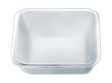 Weigh tray, 70 ml, (LxW): 72 x 72 mm, PVC, white