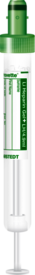 S-Monovette® Lithium heparin gel+ LH, 4.9 ml, cap green, (LxØ): 90 x 13 mm, with paper label
