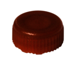 Screw cap, brown, sterile, suitable for screw cap micro tubes