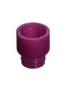 Push cap, pink, suitable for tubes Ø 12 mm