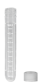 Schraubröhre, 7 ml, (LxØ): 82 x 13 mm, PP, mit Druck