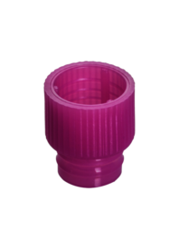 Eindrückstopfen, rosa, passend für Röhren Ø 13 mm