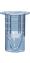 Cupule pour tubes, convient à tubes et S-Monovette® Ø 16 mm, transparent