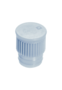 Bouchon pression, blanc, compatible avec tubes Ø 15,7 mm