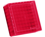 Caja de almacenamiento, tapa superior encajada, PP, dimensión modular: 9 x 9, para 81 recipientes