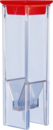 Cubeta de UV, 2,7 ml, (AlxAn): 45 x 12,5 mm, plástico especial, transparente, lados ópticos: 2