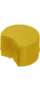 Plaquitas de codificación, para tubos CryoPure, amarillo