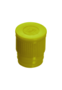 Eindrückstopfen, gelb, passend für Röhren Ø 16-17 mm