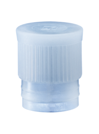 Push cap, natural, suitable for tubes Ø 15.5, 16, 16.5, 16.8 and 17 mm