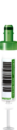 S-Monovette® Citrato 9NC 0.106 mol/l 3,2%, 2,9 ml, cierre verde, (LxØ): 65 x 13 mm, con etiqueta de plástico pre-codificado, precódigo de barras con un intervalo de números único de 8 dígitos y un prefijo de 3 dígitos