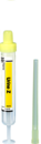 Urin-Monovette®, Z, 8,5 ml, Verschluss gelb, (LxØ): 92 x 15 mm, 64 Stück/Beutel