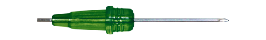Microcânula, 21G x 3/4'', verde, 1 unid./blister