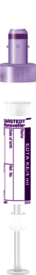 S-Monovette® EDTA K3E, 4 ml, Verschluss violett, (LxØ): 75 x 13 mm, mit Papieretikett