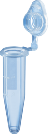 PCR-Einzelgefäß, 0,5 ml, PCR Performance Tested, transparent, PP, flacher Verschluss