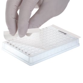qPCR film, free from DNase/RNase, material: PO, highly transparent