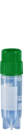 Tubo CryoPure, 2 ml, tampa de rosca QuickSeal, verde