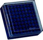 Cryobox, 132 x 132 x 53 mm, Rastermaß: 9 x 9, für 81 Gefäße