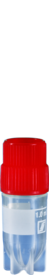 Tubo CryoPure, 1,2 ml, tapa roscada QuickSeal, rojo