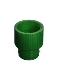 Tampa de pressão, verde, adequado para tubos de Ø 12 mm