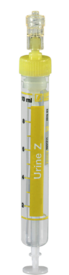 Monovette® Urine, 10 ml, bouchon jaune, (L x Ø) : 102 x 15,3 mm, 100 pièce(s)/sachet