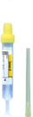 Urin-Monovette®, 3,2 ml, Verschluss gelb, (LxØ): 75 x 13 mm, 64 Stück/Beutel