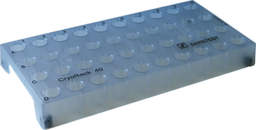 CryoRack 40, PP, format: 10 x 4, suitable for CryoPure tubes