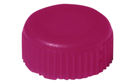 Bouchon à vis, rose, compatible avec microtube avec bouchon à vis