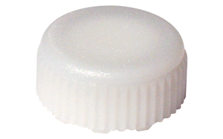 Schraubverschluss, weiß, steril, passend für Mikro-Schraubröhren