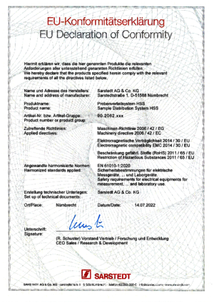 Sample Distribution System HSS