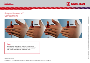 Blood Gas Monovette®