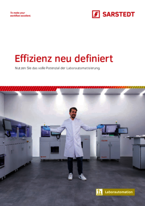 Effizienz neu definiert - Nutzen Sie das volle Potenzial der Laborautomatisierung.
