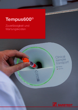 Tempus600® - Zuverlässigkeit und Wartungskosten