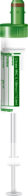 S-Monovette® Citrato 9NC 0.106 mol/l 3,2%, 10 ml, cierre verde, (LxØ): 92 x 16 mm, con etiqueta de papel