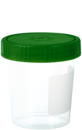 Copos para urina, 100 ml, PP, transparente