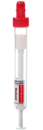 S-Monovette® EDTA K3, 4,9 ml, bouchon rouge, (L x Ø) : 90 x 13 mm, avec étiquette papier