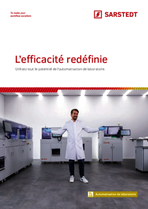 Efficiency Redefined - Utilise the full potential of laboratory automation.